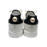 ドルチェ＆ガッバーナ Dolce & Gabbana ポルトフィーノローカットスニーカー CK1602 ホワイト レザー レディース スニーカー