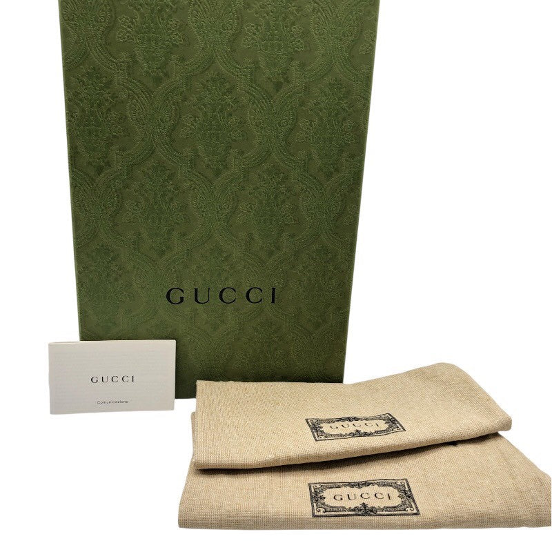 グッチ GUCCI GGロゴストラップパンプス 723446 ブラック×SV金具 レザー レディース パンプス