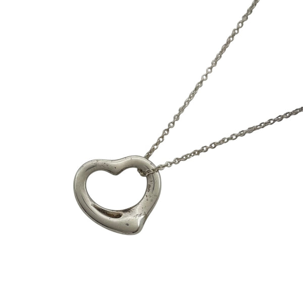 ティファニー TIFFANY＆CO オープンハートネックレス シルバー Ag925 ジュエリー