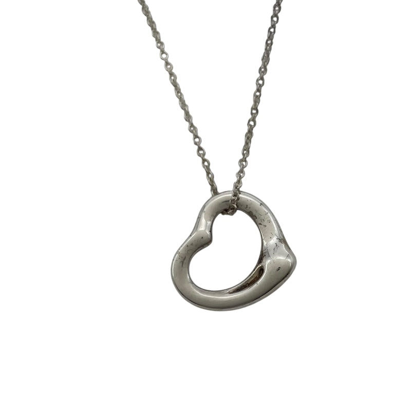 ティファニー TIFFANY＆CO オープンハートネックレス シルバー Ag925 ジュエリー