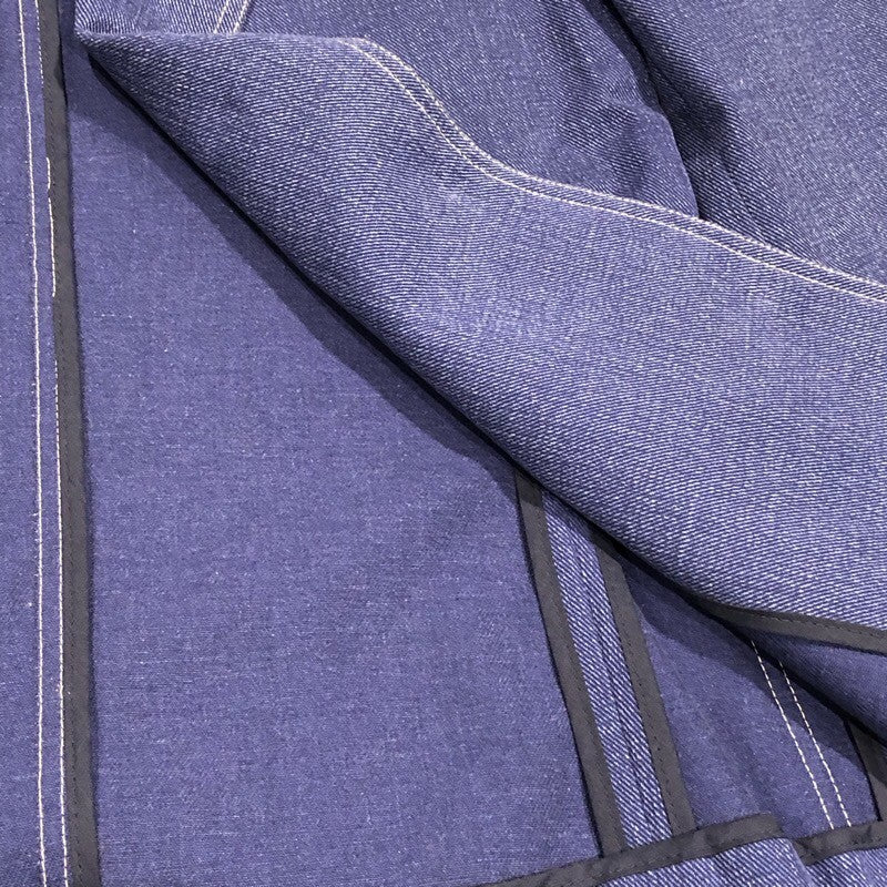 セリーヌ CELINE マカダムボタンジャケット ブルー コットン コットン レディース その他アウター