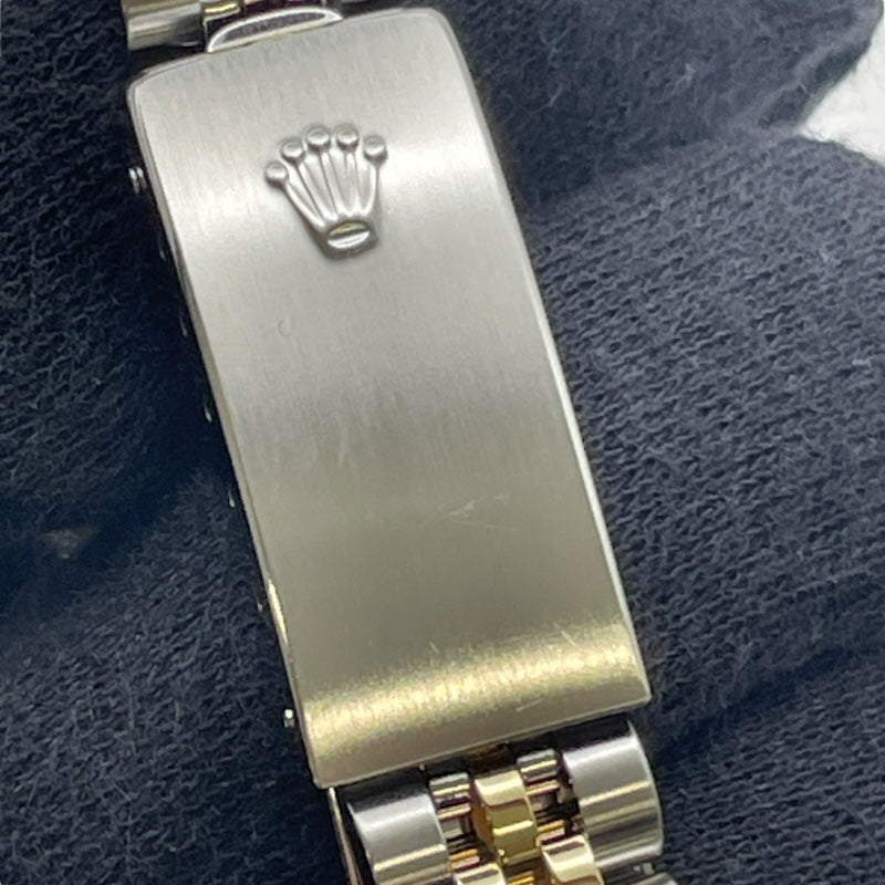 ロレックス ROLEX デイトジャスト 79173 ネイビー K18/SS 自動巻き レディース 腕時計