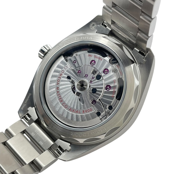 オメガ OMEGA シーマスター アクアテラ 150M コーアクシャル マスタークロノメーター 220.10.41.21.03.001 ブルー SS メンズ 腕時計