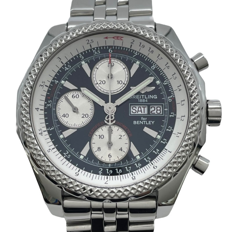 ブライトリング BREITLING ベントレーGT A362B24SP（A13362） ブラック SS メンズ 腕時計