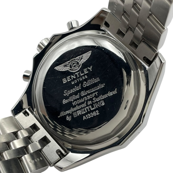 ブライトリング BREITLING ベントレーGT A362B24SP（A13362） ブラック SS メンズ 腕時計