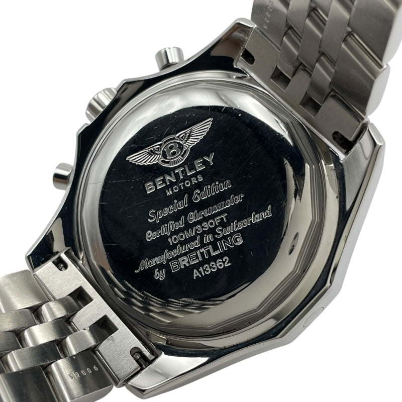 ブライトリング BREITLING ベントレーGT A362B24SP（A13362） ブラック SS メンズ 腕時計