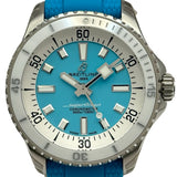 ブライトリング BREITLING スーパーオーシャン オートマチック36 A17377 ライトブルー ステンレススチール 自動巻き メンズ 腕時計