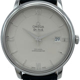 オメガ OMEGA デビル プレステージ コーアクシャル クロノメーター 424.13.40.20.02.001 アイボリー SS 自動巻き メンズ 腕時計