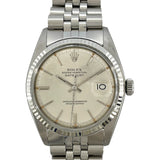ロレックス ROLEX デイトジャストモザイク 1601 シルバー WG/SS メンズ 腕時計
