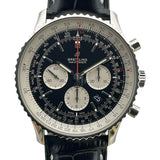 ブライトリング BREITLING ナビタイマーB01 クロノグラフ AB0127 ブラック SS 自動巻き メンズ 腕時計