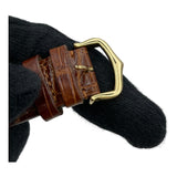 カルティエ Cartier タンクソロ SM W1018755 ホワイト K18/SS レディース 腕時計