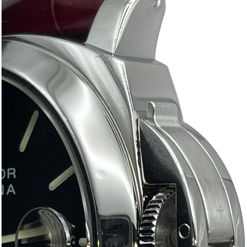 パネライ PANERAI ルミノールマリーナ オートマティック 44mm PAM00104 ブラック SS 自動巻き メンズ 腕時計