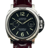 パネライ PANERAI ルミノールマリーナ オートマティック 44mm PAM00104 ブラック SS 自動巻き メンズ 腕時計