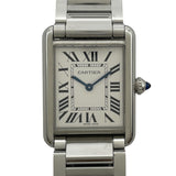 カルティエ Cartier タンクマスト LM WSTA0052 ホワイト SS クオーツ ユニセックス 腕時計