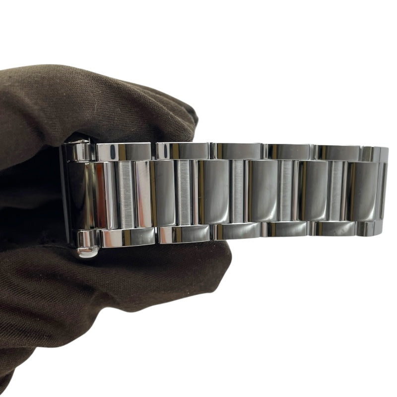 カルティエ Cartier タンクマスト LM WSTA0052 ホワイト SS クオーツ ユニセックス 腕時計