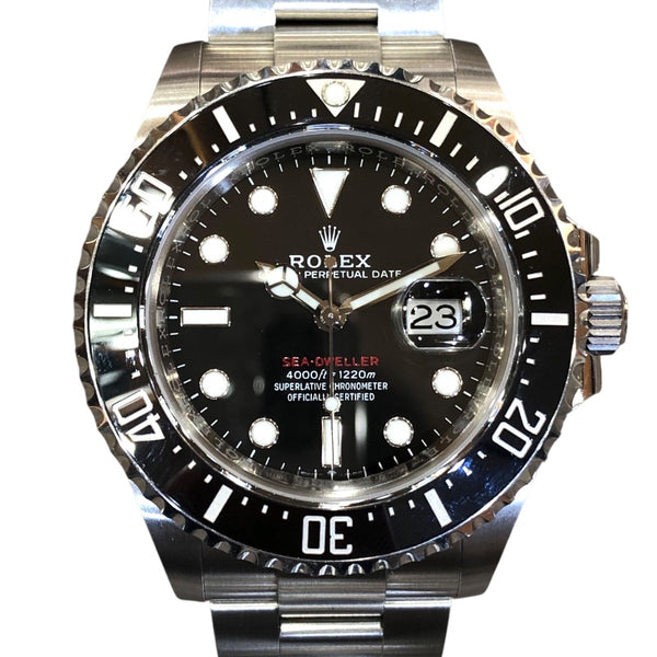 ロレックス ROLEX シードゥエラー 126600 ブラック ステンレススチール メンズ 腕時計