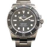 ロレックス ROLEX サブマリーナ ノンデイト 114060 ブラック SS メンズ 腕時計