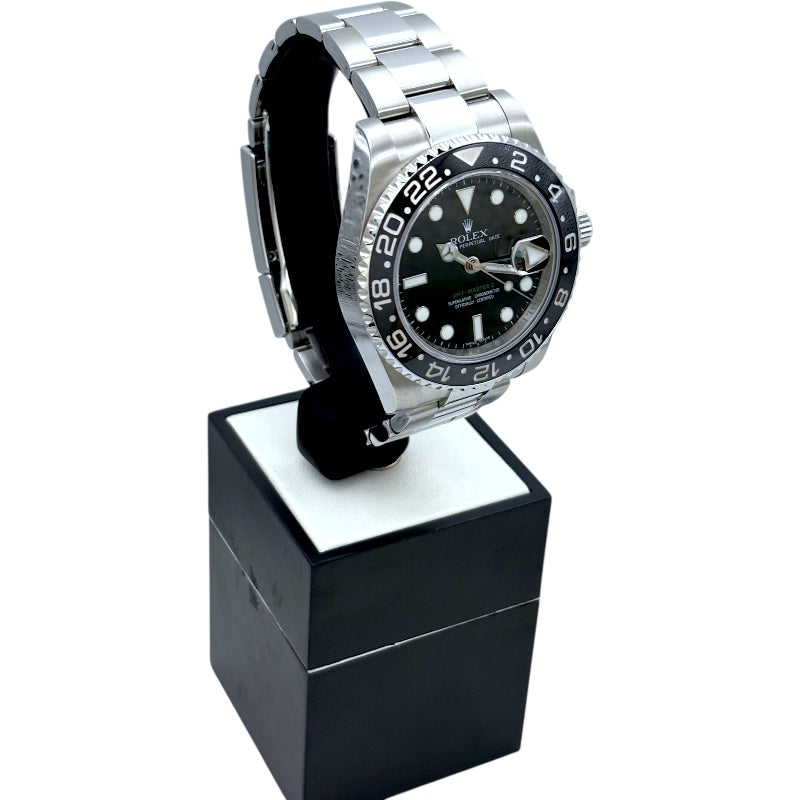 ロレックス ROLEX GMTマスター2 116710LN ステンレススチール メンズ 腕時計