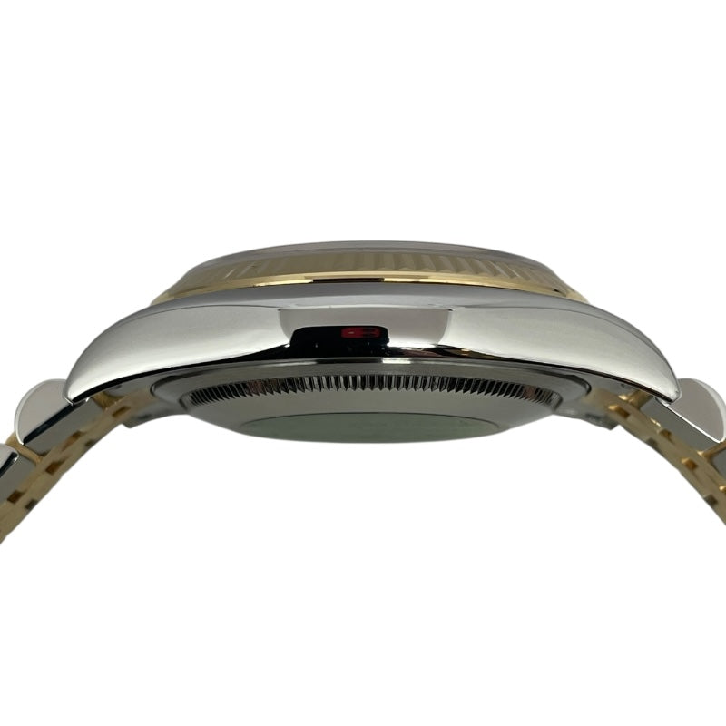 ロレックス ROLEX デイトジャスト36 オニキス F番 1162662BR オニキス K18YG/SS 自動巻き メンズ 腕時計