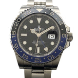 ロレックス ROLEX GMTマスター2 116710BLNR ブラック SS メンズ 腕時計
