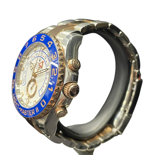 ロレックス ROLEX ヨットマスター2 116681 ホワイト K18PG/SS メンズ 腕時計