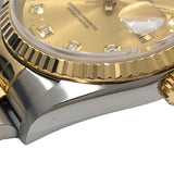 ロレックス ROLEX デイトジャスト K番 116233G シャンパンゴールド SS/K18YG メンズ 腕時計