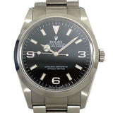 ロレックス ROLEX エクスプローラー1 V番 114270 ブラック SS メンズ 腕時計