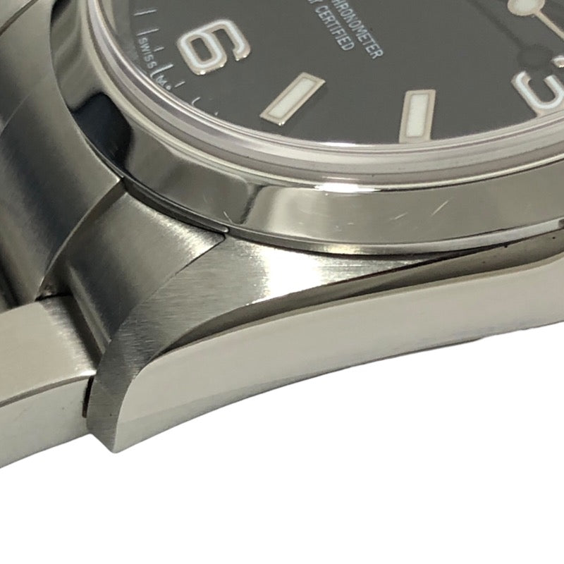 ロレックス ROLEX エクスプローラー1 V番 114270 ブラック SS メンズ 腕時計