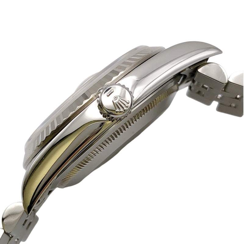 ロレックス ROLEX デイトジャスト 16234G シルバー WG/SS メンズ 腕時計