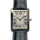 カルティエ Cartier タンク ソロ LM W5200003 ホワイト SS メンズ 腕時計