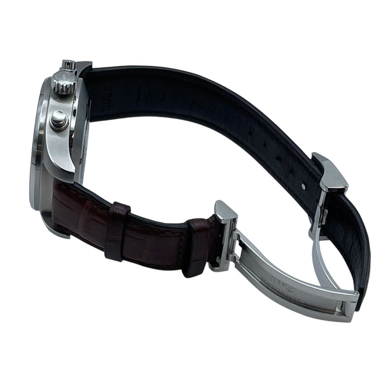 インターナショナルウォッチカンパニー IWC パイロットウォッチ スピットファイア クロノグラフ IW387802 グレー SS 自動巻き メンズ 腕時計