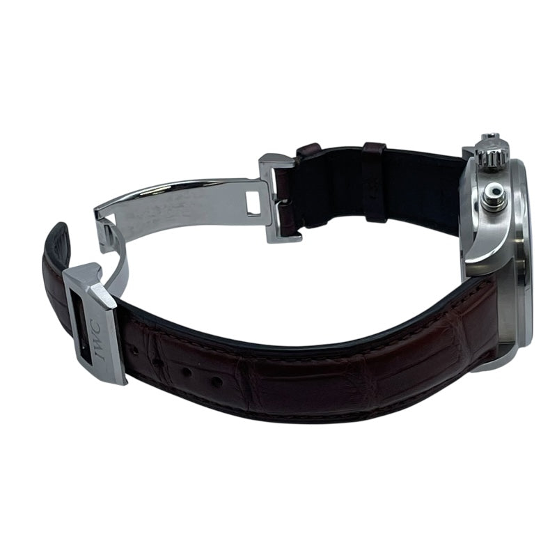インターナショナルウォッチカンパニー IWC パイロットウォッチ スピットファイア クロノグラフ IW387802 グレー SS 自動巻き メンズ 腕時計