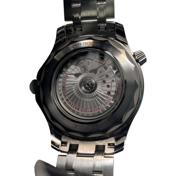 オメガ OMEGA シーマスター ダイバー 300M コーアクシャル マスタークロノメーター 210.30.42.20.01.001 ブラック SS メンズ 腕時計