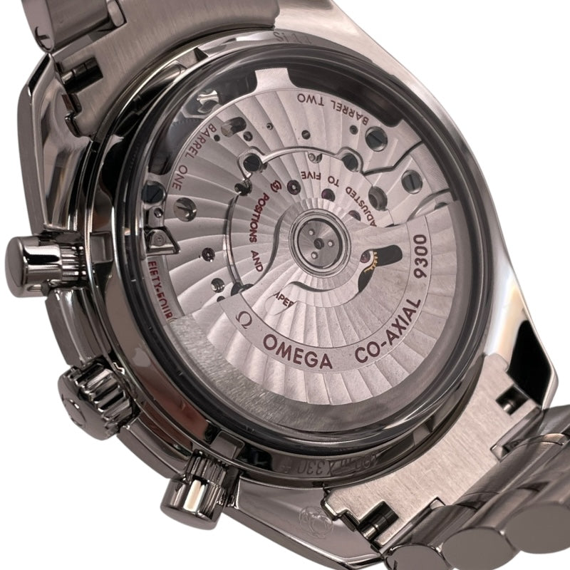 オメガ OMEGA スピードマスターコーアクシャルクロノメーター 311.30.44.51.01.002 ブラック SS 自動巻き メンズ 腕時計