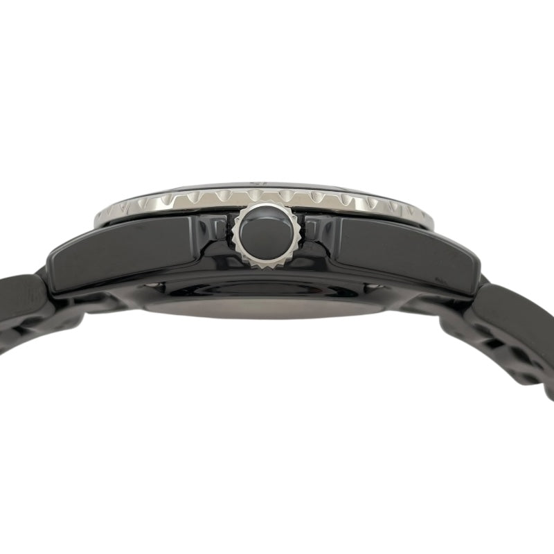 シャネル CHANEL J12 キャリバー12.1 38mm H5697 ブラック セラミック 自動巻き メンズ 腕時計