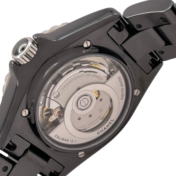 シャネル CHANEL J12 キャリバー12.1 38mm H5697 ブラック セラミック 自動巻き メンズ 腕時計