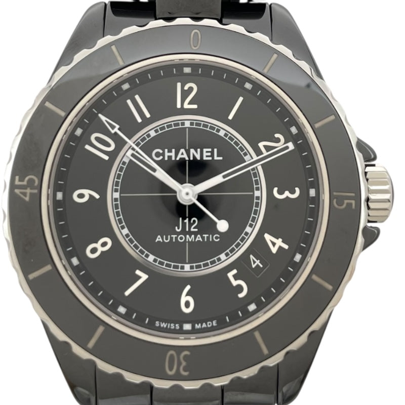 シャネル CHANEL J12 キャリバー12.1 38mm H5697 ブラック セラミック 自動巻き メンズ 腕時計