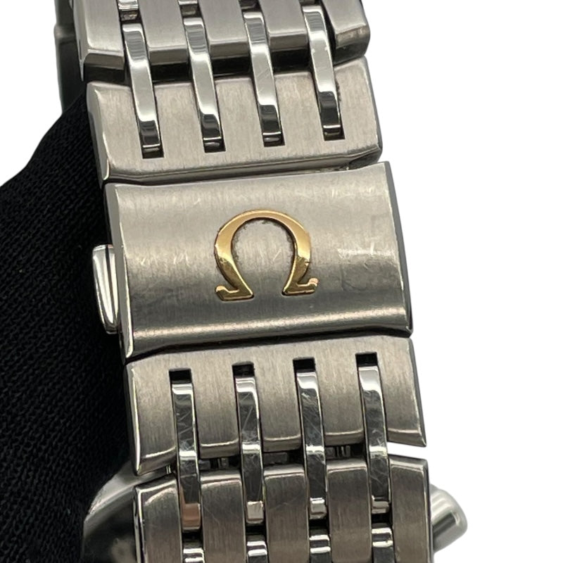 オメガ OMEGA デビル コーアクシャル クロノ 431.10.42.51.03.0.001 ブルー SS 自動巻き メンズ 腕時計