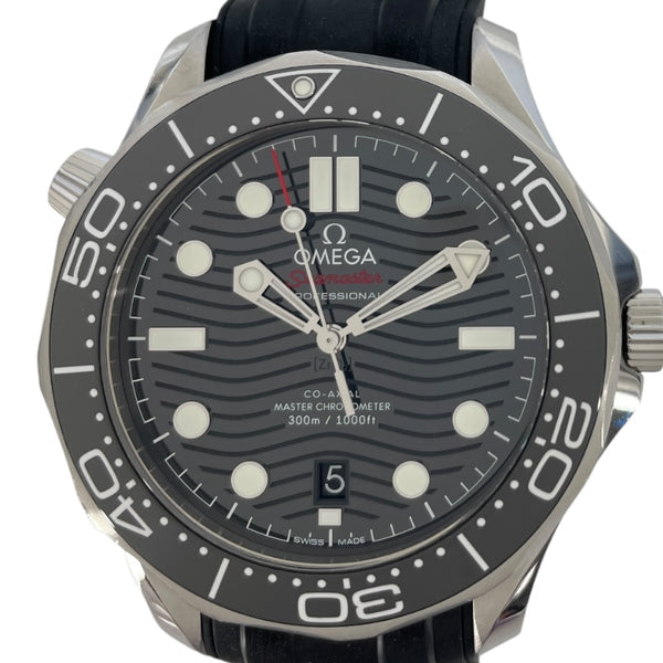 オメガ OMEGA シーマスター300 コーアクシャル マスタークロノメーター 210.32.42.20.01.001 ブラック SS メンズ 腕時計