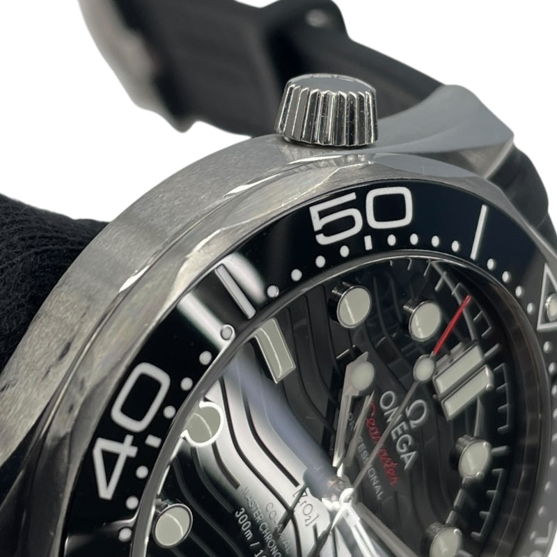 オメガ OMEGA シーマスター300 コーアクシャル マスタークロノメーター 210.32.42.20.01.001 ブラック SS メンズ 腕時計