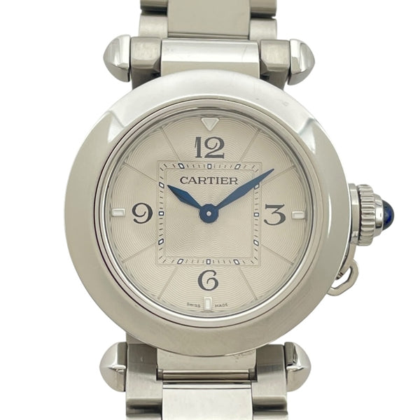 カルティエ Cartier パシャ ドゥ カルティエ WSPA0021 ホワイト SS クオーツ レディース 腕時計