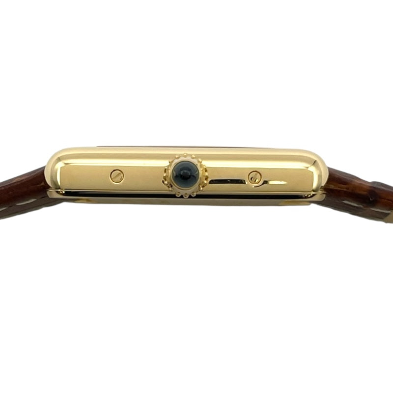 カルティエ Cartier タンク ルイ カルティエ SM W1529856 アイボリー K18YG クオーツ レディース 腕時計