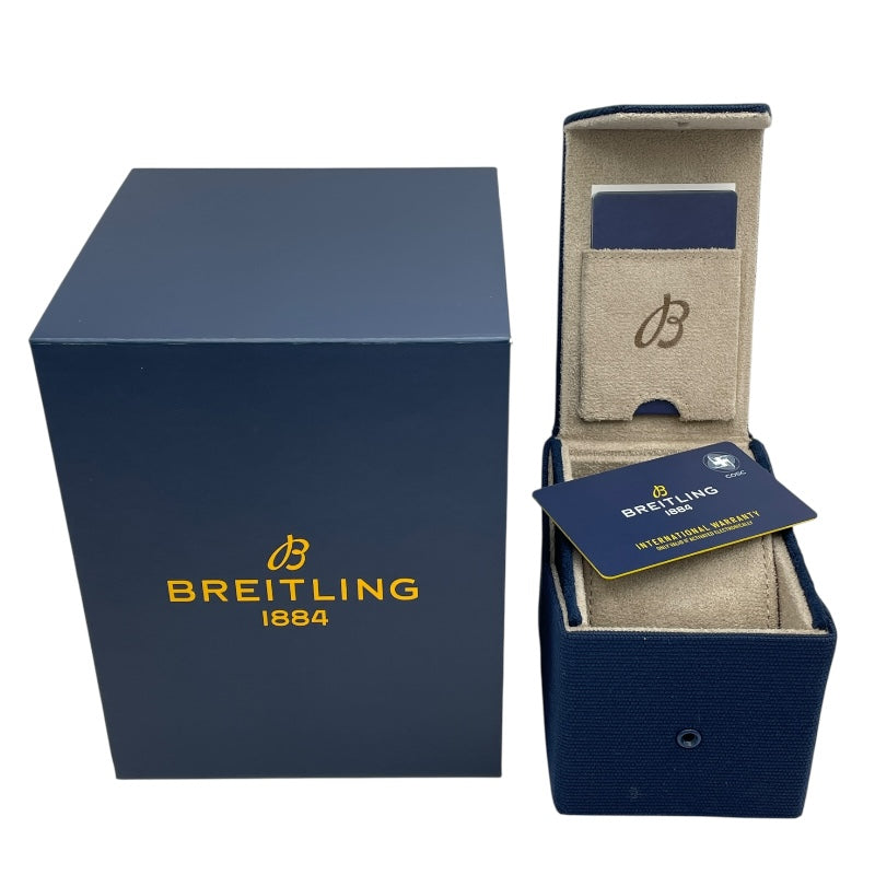 ブライトリング BREITLING ナビタイマー B02 クロノグラフ41 コスモノート ジャパンリミテッド PB0230 グレー SS/PT メンズ 腕時計