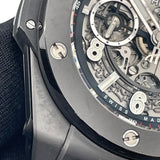 ウブロ HUBLOT ビッグバン ウニコブラックマジック 411.1170.RX ブラック スケルトン セラミック 自動巻き メンズ 腕時計