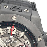 ウブロ HUBLOT ビッグバン ウニコブラックマジック 411.1170.RX ブラック スケルトン セラミック 自動巻き メンズ 腕時計