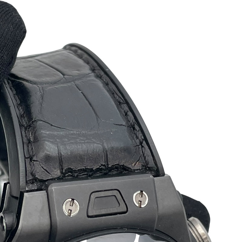 ウブロ HUBLOT ビッグバン ウニコブラックマジック 411.1170.RX ブラック スケルトン セラミック 自動巻き メンズ 腕時計