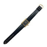 カルティエ Cartier タンク ルイ カルティエ LM WGTA0091 ブラック K18YG ユニセックス 腕時計