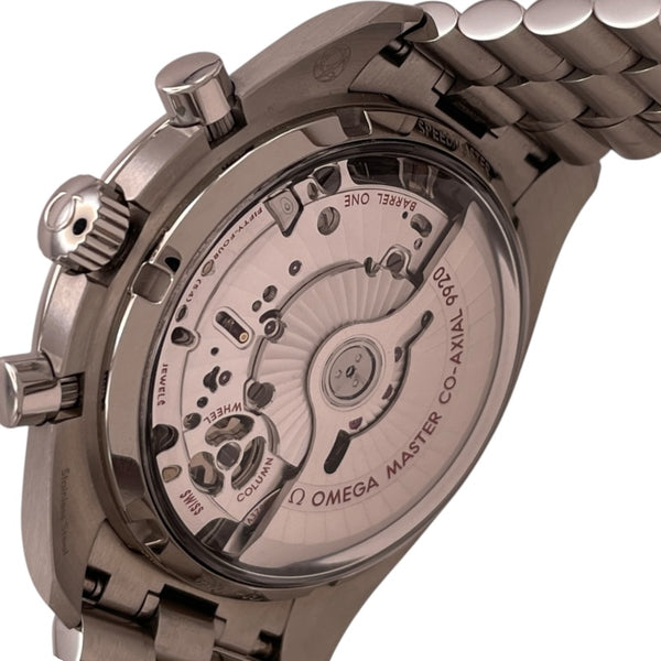 オメガ OMEGA スピードマスタースーパーレーシング マスタークロノメーター 329.30.44.51.01.003 ブラック SS 自動巻き メンズ 腕時計