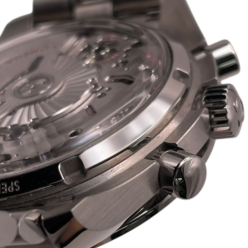 オメガ OMEGA スピードマスタースーパーレーシング マスタークロノメーター 329.30.44.51.01.003 ブラック SS 自動巻き メンズ 腕時計