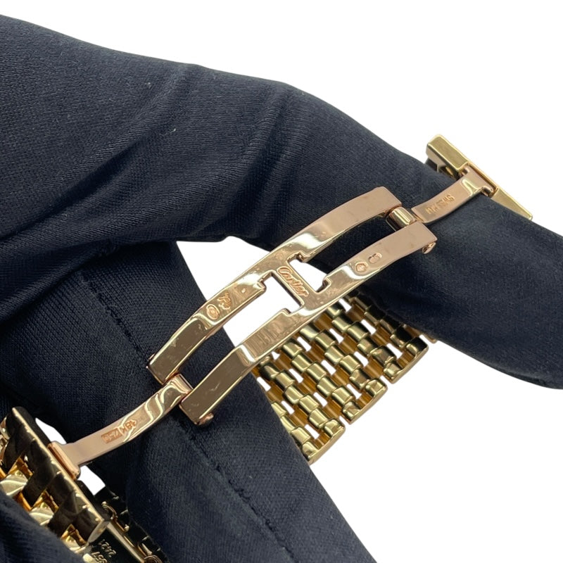 カルティエ Cartier ミニパンテール リュバン ホワイトシェル WG3001T7 ホワイトシェル K18YG レディース 腕時計